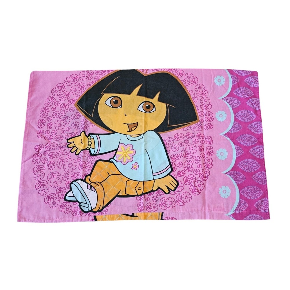 Y2K Dora the explorer double sided pillow case